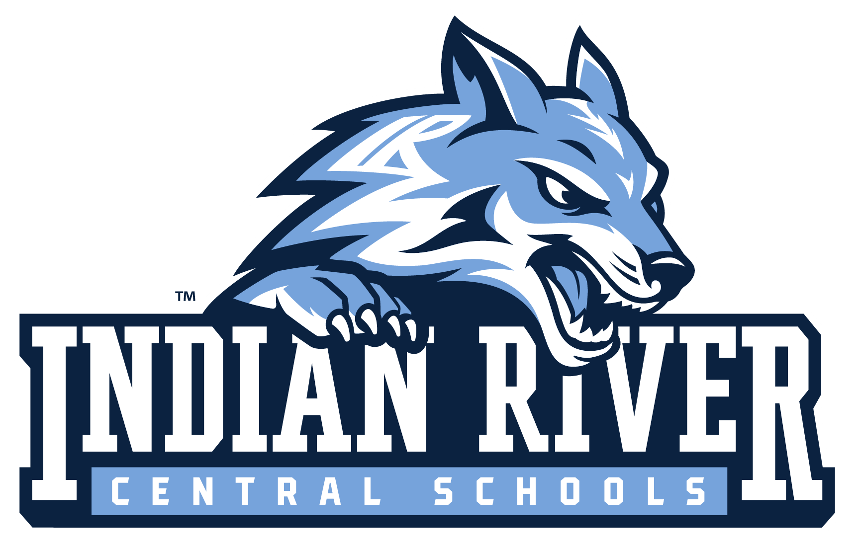 IRCSD Wolf Text Logo